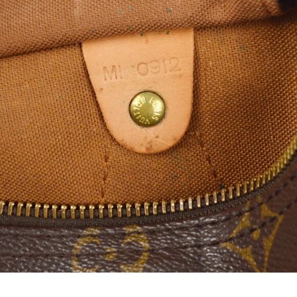 AUTHENTIC LOUIS VUITTON MONOGRAM SPEEDY 25 HANDBAG MI0912 - Picture 12 of 12